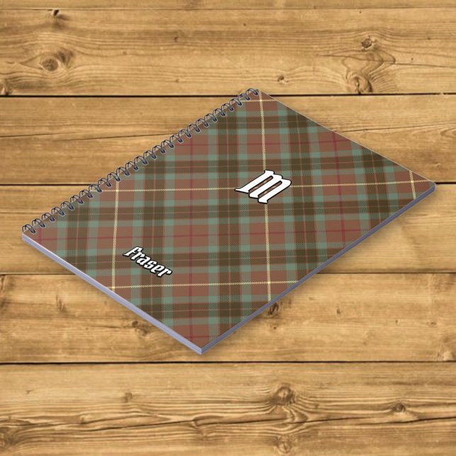 Clan Fraser Chasse Patinée Carnet Tartan (Créateur téléchargé)