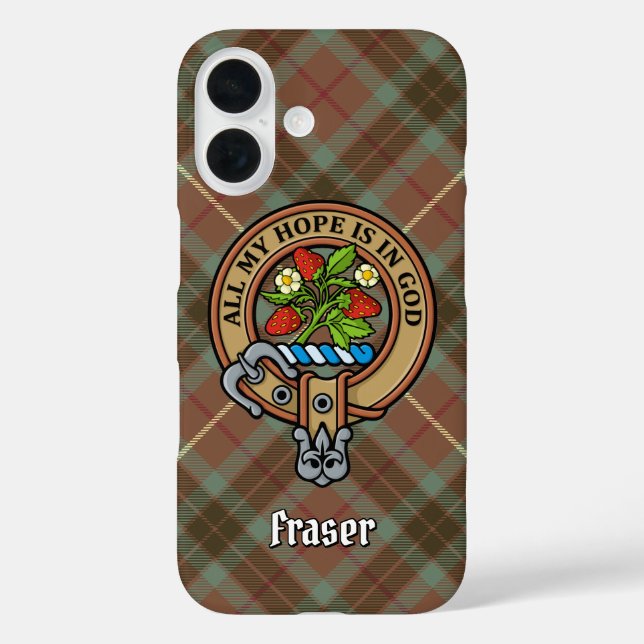 Clan Fraser Crest Case-Mate iPhone Case (Back)
