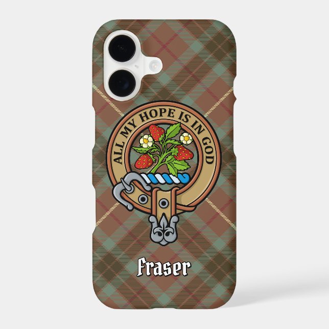 Clan Fraser Crest Coque-Mate coque iphone (Verso)