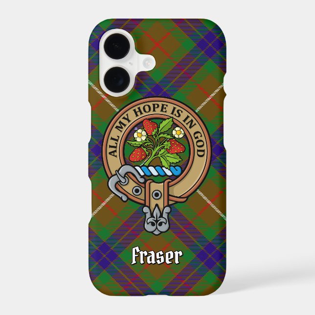 Clan Fraser Crest Coque-Mate coque iphone (Verso)