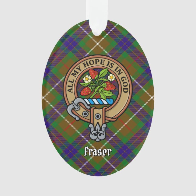 Clan Fraser Crest Orament (devant)