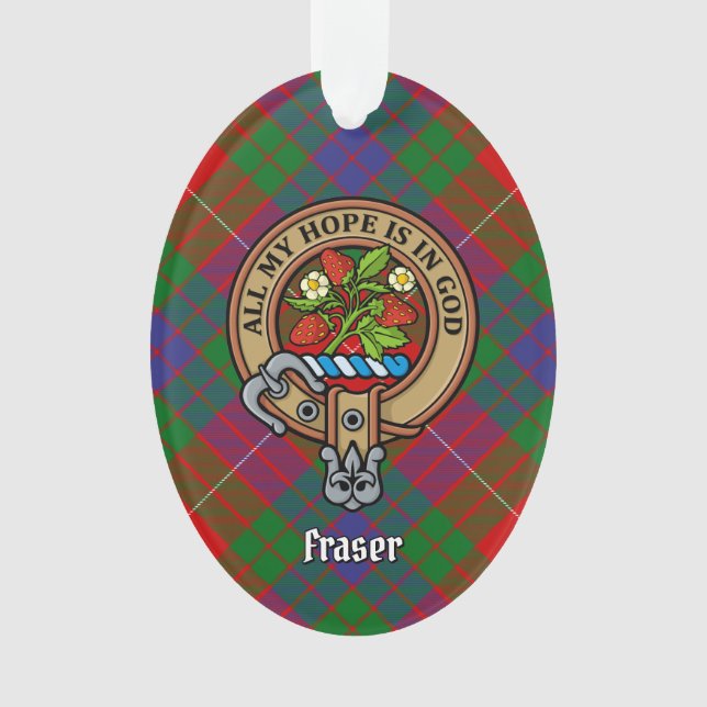 Clan Fraser Crest Orament (devant)