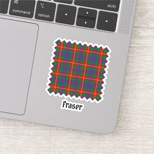 Clan Fraser de Lovat Sticker Tartan