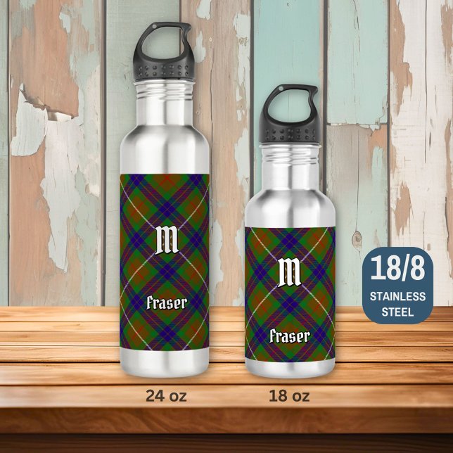 Clan Fraser Hunting Tartan 710 Ml Water Bottle (Creator Uploaded)