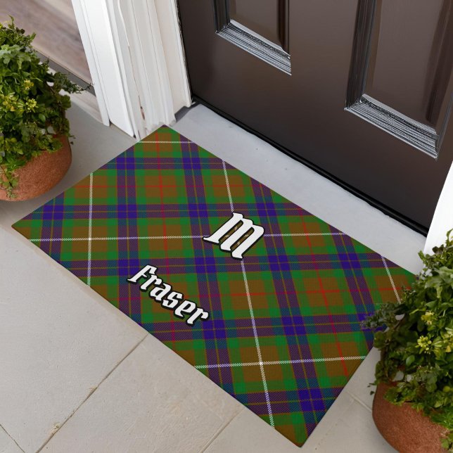 Clan Fraser Hunting Tartan Doormat (Creator Uploaded)