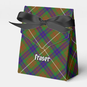 Clan Fraser Hunting Tartan Favour Box
