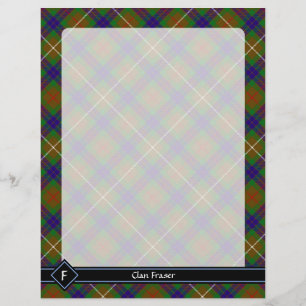 Clan Fraser Hunting Tartan Flyer