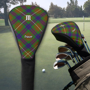 Clan Fraser Hunting Tartan Golf Head Cover