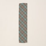 Clan Fraser Hunting Tartan Weathered - Rotated Scarf<br><div class="desc">Clan Fraser ancient style Tartan,  The Fraser clan motto is. Je Suis Prest - I am Ready.
Are you ready to show your Fraser pride?</div>