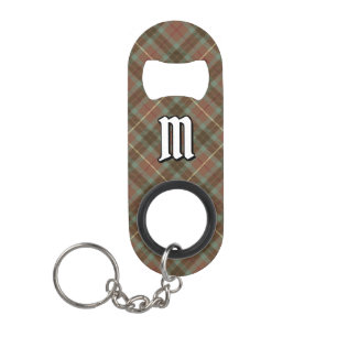 Clan Fraser Hunting Weathered Tartan Keychain Bottle Opener