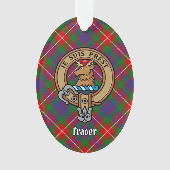 Clan Fraser of Lovat Crest Ornament (Front)
