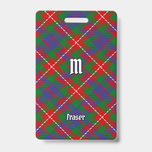 Clan Fraser of Lovat Tartan Badge