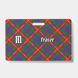 Clan Fraser of Lovat Tartan Badge