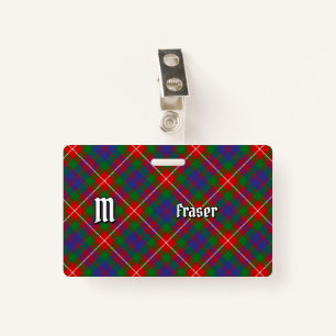 Clan Fraser of Lovat Tartan Badge