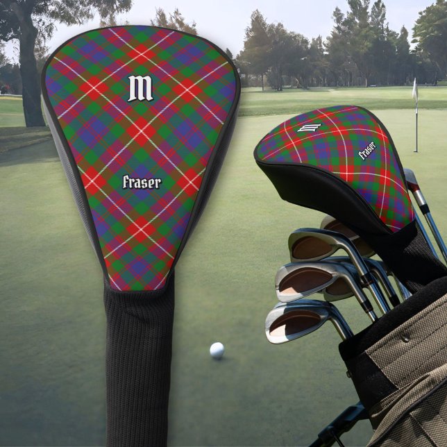 Clan Fraser of Lovat Tartan Golf Head Cover (Creator Uploaded)