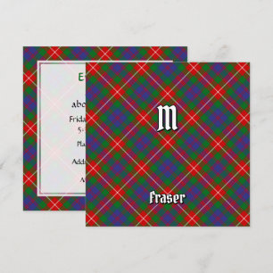 Clan Fraser of Lovat Tartan Invitation