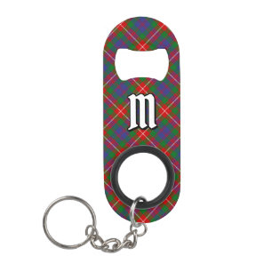 Clan Fraser of Lovat Tartan Keychain Bottle Opener