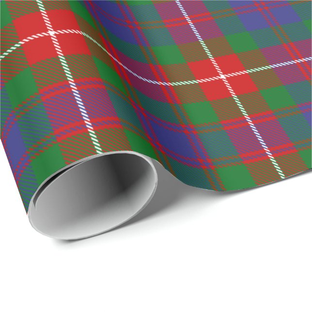 Clan Fraser of Lovat Tartan Wrapping Paper (Roll Corner)
