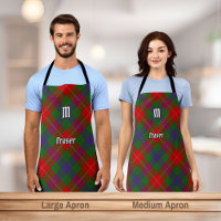 Clan Fraser Tartan Apron