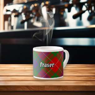 Clan Fraser Tartan Espresso Cup