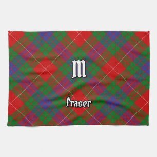 Clan Fraser Tartan Kitchen Towel