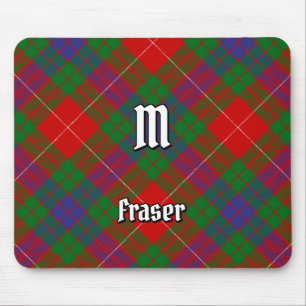 Clan Fraser Tartan Mouse Pad