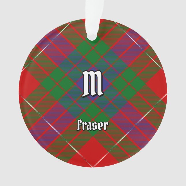 Clan Fraser Tartan Orament (devant)