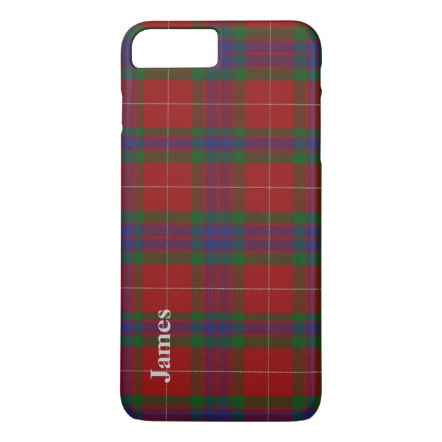 Clan Fraser Tartan Plaid iPhone 7 Plus case (Back)