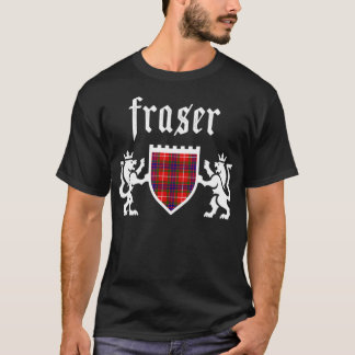 Clan Fraser Tartan Scottish Plaid Fraser Family T-Shirt
