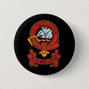 Clan Galbraith Crest Badge Pinback Button
