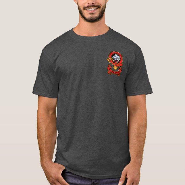 Clan Galbraith Mens T-shirts with Crest (Front)
