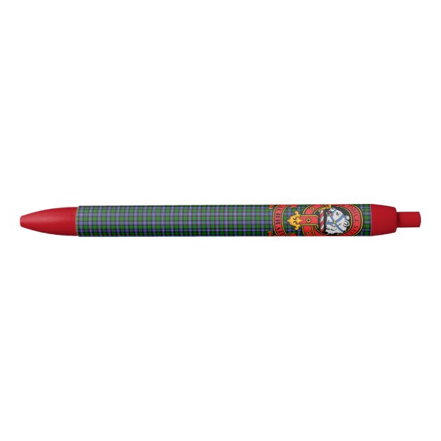 Clan Galbraith Tartan Pen with Crest (Front)