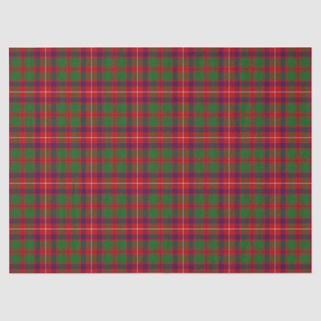 Clan Geddes Tartan Tissue Paper (Front)