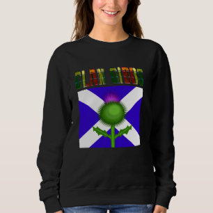 Clan Gibbs Tartan Scottish Family Name Scotland Pr Sweatshirt