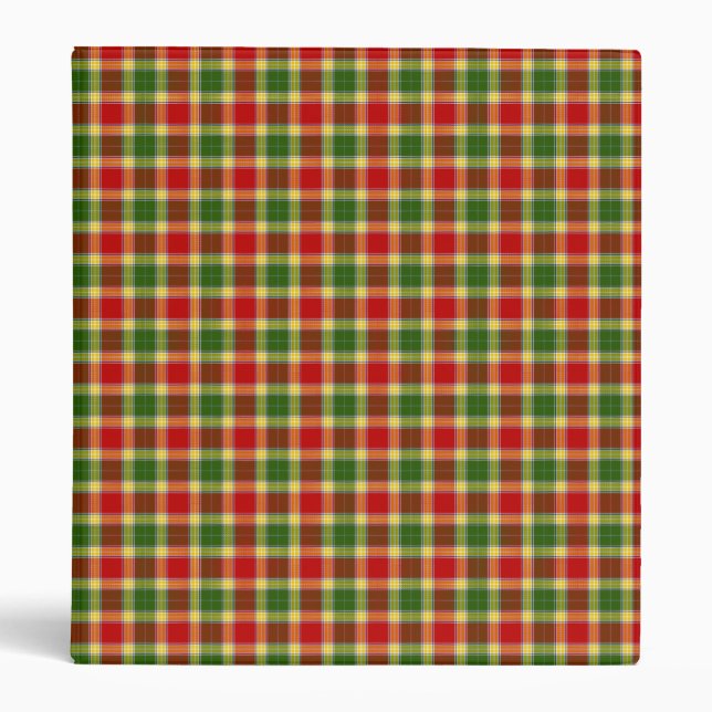 Clan Gibson Tartan Binder (Front)