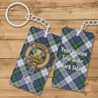 Clan Gordon Crest sur la robe Tartan Porte - clé