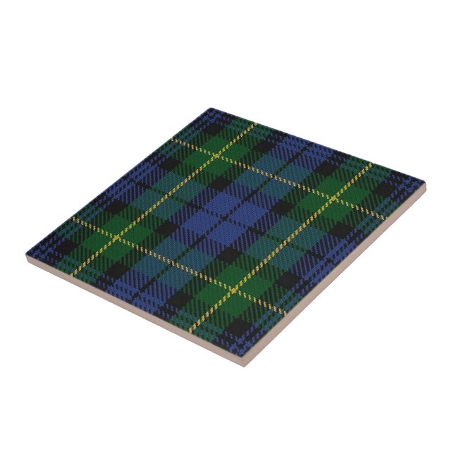 Clan Gordon Scottish Expressions Tartan Tile (Side)