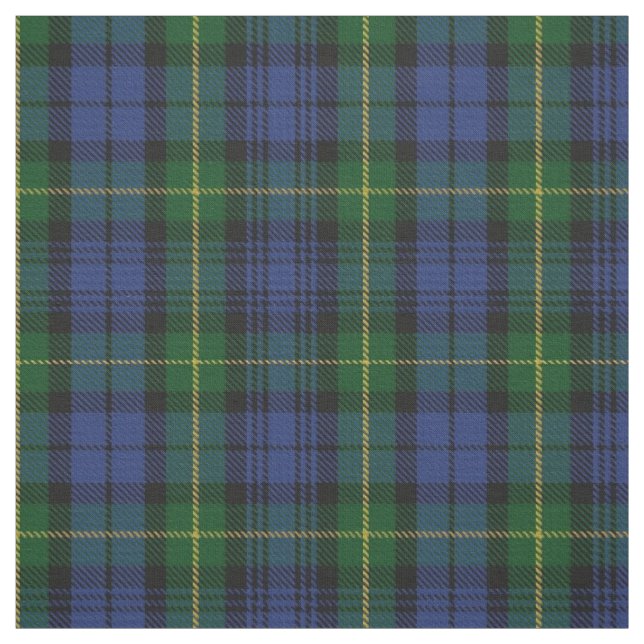 Clan Gordon Scottish Tartan Plaid Fabric (Swatch)