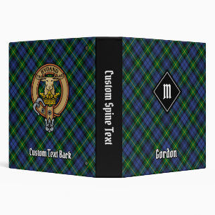 Clan Gordon Tartan Binder