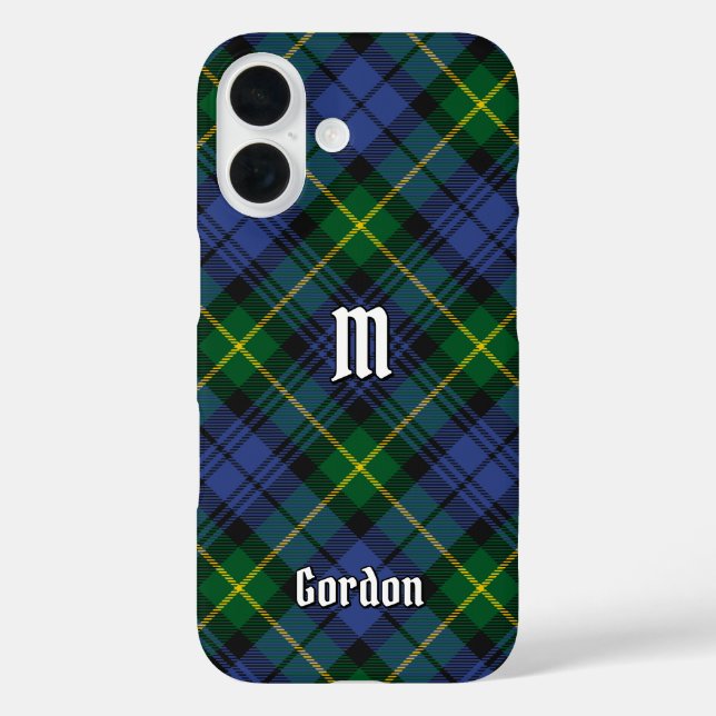 Clan Gordon Tartan Case-Mate iPhone Case (Back)