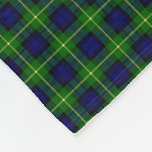 Clan Gordon Tartan Fleece Blanket