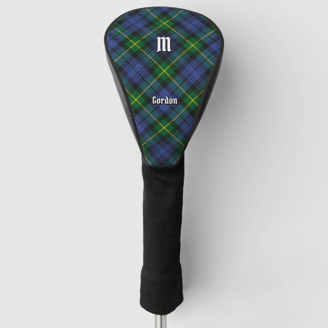 Clan Gordon Tartan Golf Head Cover (Front)