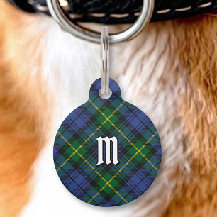 Clan Gordon Tartan Pet ID Tag