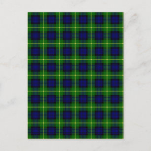 Clan Gordon Tartan Postcard