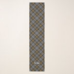 Clan Gordon Weathered Tartan Scarf<br><div class="desc">Clan Gordon traditional tartan with weathered colours. Seamless pattern. Custom text.</div>