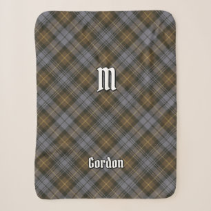 Clan Gordon Weathered Tartan Sherpa Blanket