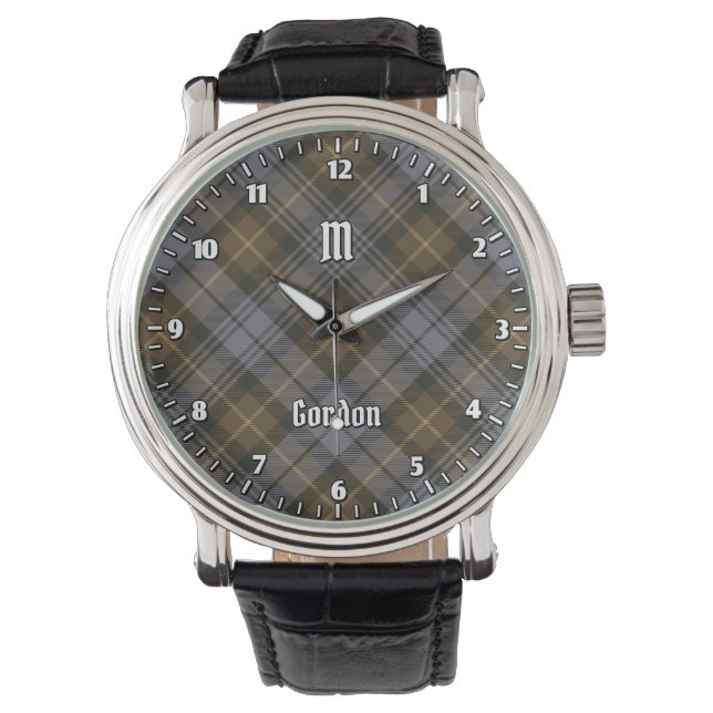 Clan Gordon Weathered Tartan Watch (Front)