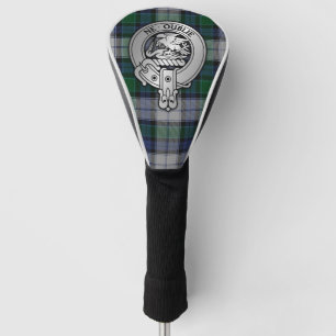 Clan Graham Crest & Dress Tartan Golf Head Cover
