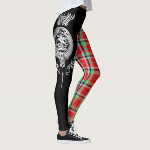 Clan Graham Crest & Tartan Leggings