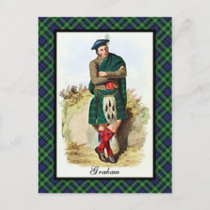 Clan Graham Scottish Dreams Postcard